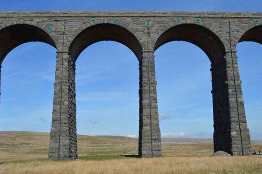 The Ribblehead Viaduct or Batty Moss Viaduct carries the Settle-Carlisle Railway across Batty Moss in the valley of the River Ribble at Ribblehead, in North Yorkshire. The viaduct, built by the Midland Railway, is 28 miles north-west of Skipton and 26 miles south-east of Kendal. It is a Grade II* listed structure © Copyright N Chadwick and licensed for reuse under the Creative Commons Licence (CC BY-SA 2.0)