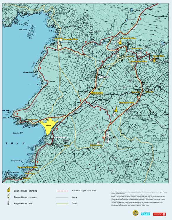 Allihies Walking Map