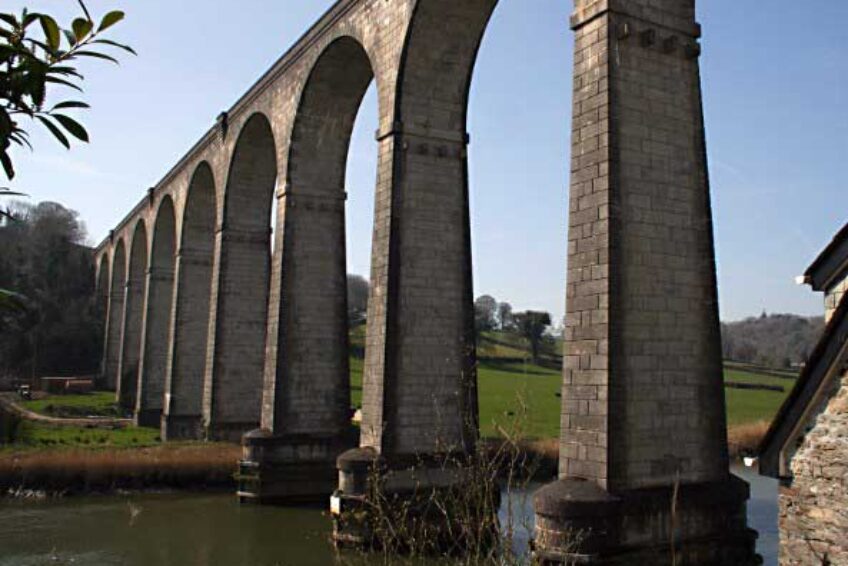 Calstock Viaduct. © Copyright Tony Atkin and licensed for reuse under CC BY-SA