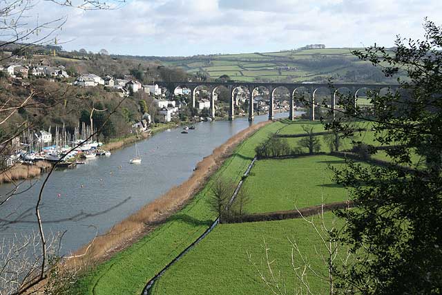 Calstock Viaduct. © Copyright Martin Bodman and licensed for reuse under CC BY-SA 2.0
