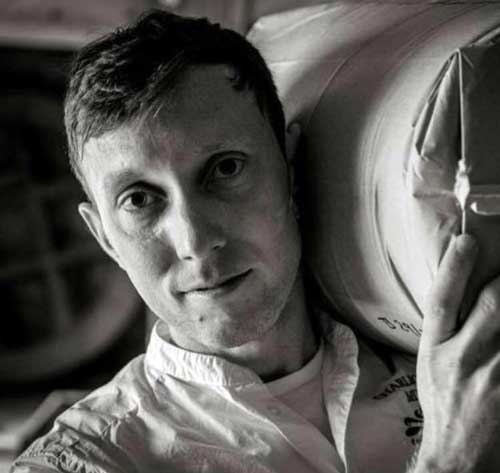 Karl Grevatt, Miller at Charlecote Mill – A Happy Miller Indeed