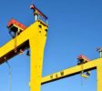 Harland and Wolff Cranes © Copyright Albert Bridge and licensed for reuse under CC BY SA 2.0